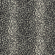 Schumacher Leopard Linen Print Ebony Fabric