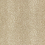 Schumacher Leopard Linen Print Sesame Fabric