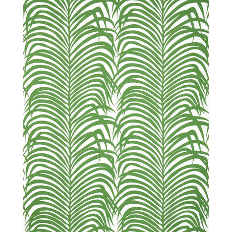 Schumacher Zebra Palm Jungle Fabric