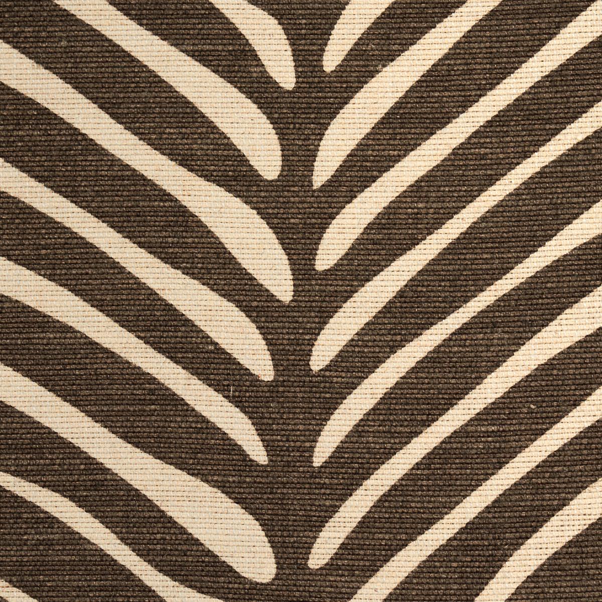 Schumacher Zebra Palm Java Fabric