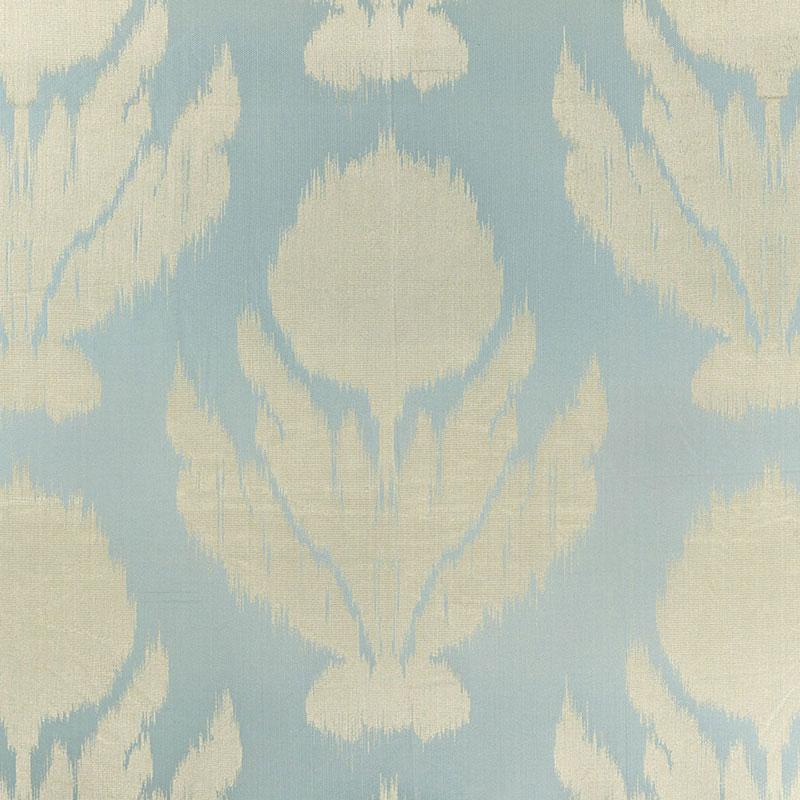 Schumacher Agra Silk Weave Opal Fabric