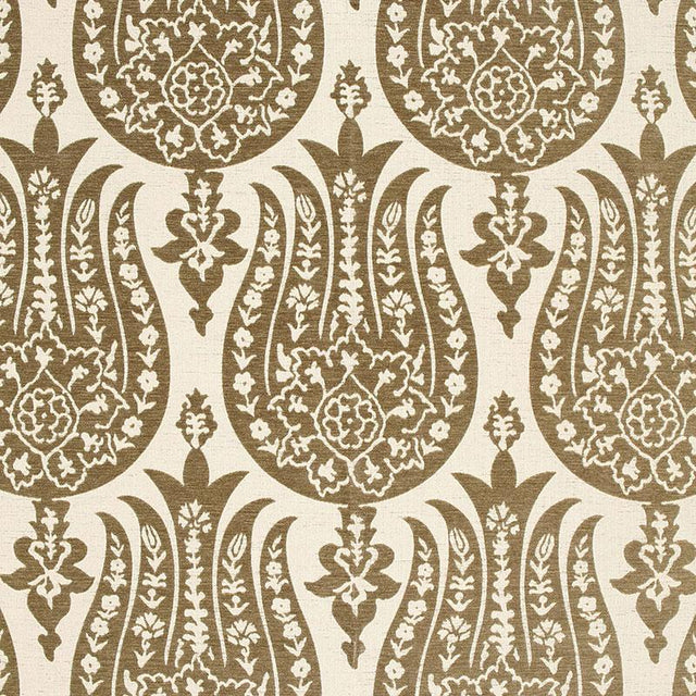 Schumacher Izmir Chenille Mocha Fabric
