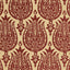 Schumacher Izmir Chenille Red Earth Fabric