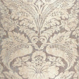Schumacher Cordwain Damask Amethyst Fabric