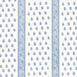 Schumacher Katsura Stripe Delft Wallpaper