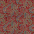 Brunschwig & Fils CHANDIGARH COTTON AND LINEN PRINT GARNET Fabric