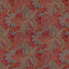 Brunschwig & Fils CHANDIGARH COTTON AND LINEN PRINT GARNET Fabric