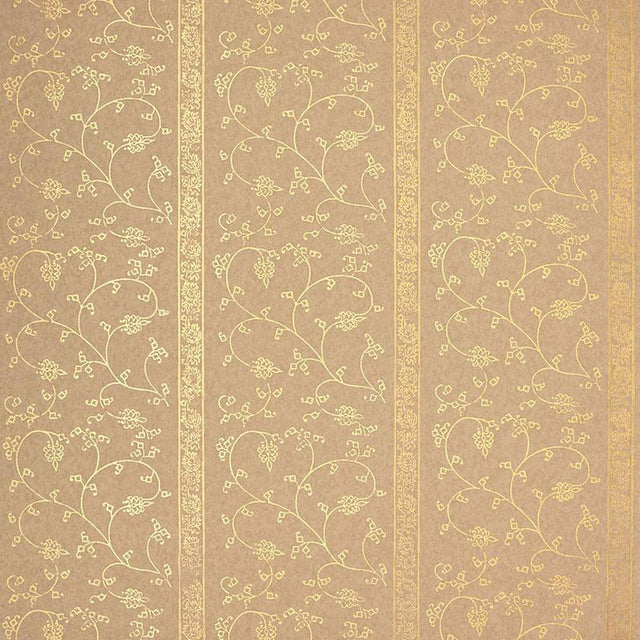 Schumacher Khanpur Vine Gilt Wallpaper