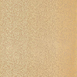 Schumacher Sangar Scroll Gilt Wallpaper