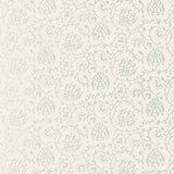 Schumacher Sarana Vine Water Blue Wallpaper