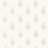 Schumacher Kerala Paisley Oyster Wallpaper