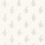 Schumacher Kerala Paisley Oyster Wallpaper