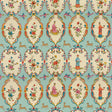 Brunschwig & Fils GEISHA SKY/ROSE Fabric