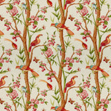Brunschwig & Fils TOUCANS PINK/ORANGE Fabric