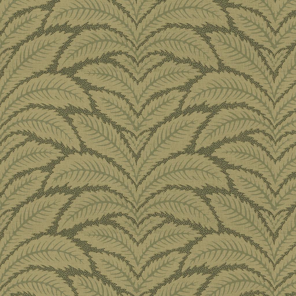 Brunschwig & Fils TALAVERA SILK WARP PRINT GREEN Fabric