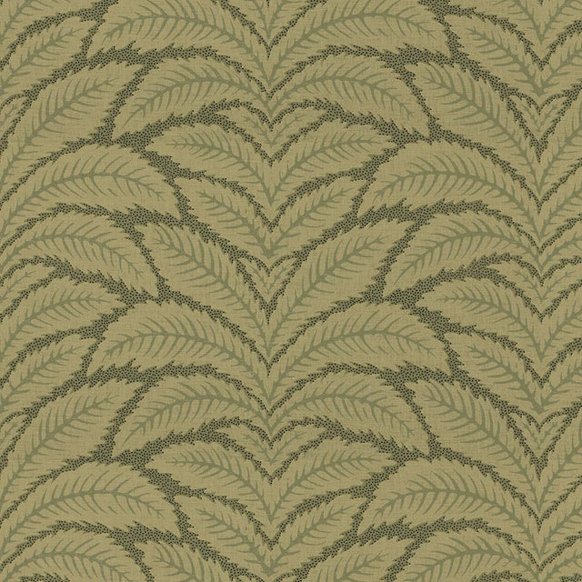 Brunschwig & Fils TALAVERA SILK WARP PRINT GREEN Fabric