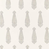 Schumacher Katara Paisley Oyster Wallpaper
