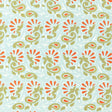 Schumacher Rampura Water Blue Wallpaper