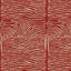 Brunschwig & Fils LE ZEBRE LINEN PRINT RED Fabric
