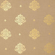 Schumacher Mayla Damask Gilt Wallpaper