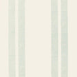 Schumacher Greek Key Stripe Water Blue Wallpaper