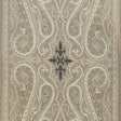 Schumacher Pasha Paisley Stone Fabric