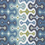 Schumacher Darya Ikat Sky Fabric