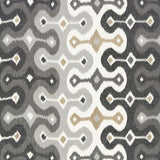 Schumacher Darya Ikat Stone Fabric