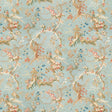 Brunschwig & Fils CHINESE LANDSCAPE COTTON PRINT SKY BLUE Fabric