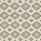 Schumacher Sikar Embroidery Flax Fabric