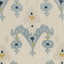 Schumacher Raja Embroidery Stone Fabric