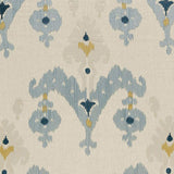 Schumacher Raja Embroidery Stone Fabric