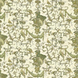 Brunschwig & Fils KININVIE COTTON PRINT LEAF ON WHITE Fabric