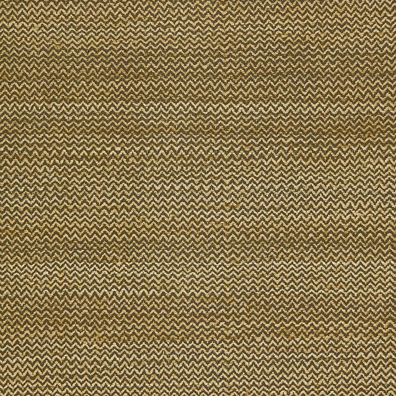 Schumacher Alhambra Weave Earth / Natural Fabric