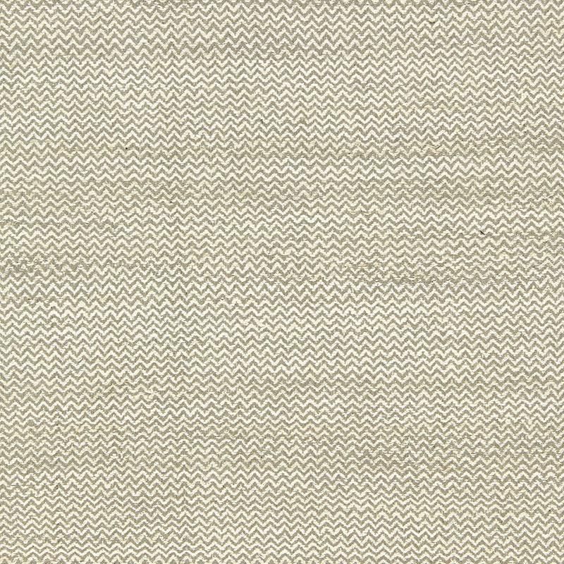 Schumacher Alhambra Weave Taupe / Ivory Fabric