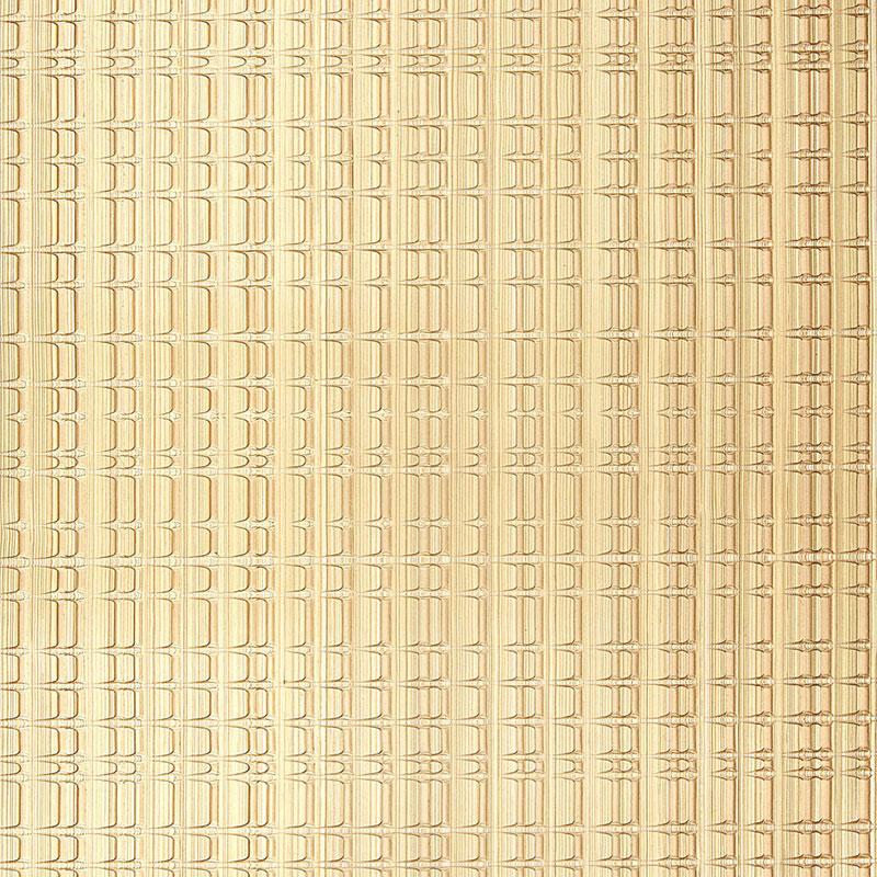 Schumacher Urban Stripe Champagne Wallpaper