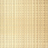 Schumacher Urban Stripe Champagne Wallpaper