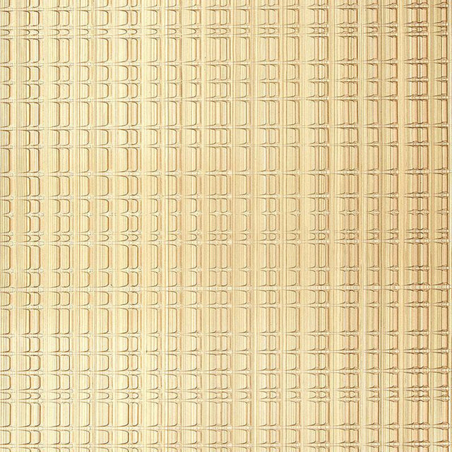 Schumacher Urban Stripe Champagne Wallpaper