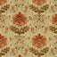 Brunschwig & Fils WINDSOR DAMASK COTTON & LINEN PRINT COPPER ON SAND Fabric