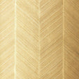Schumacher Chevron Texture White Gold Wallpaper