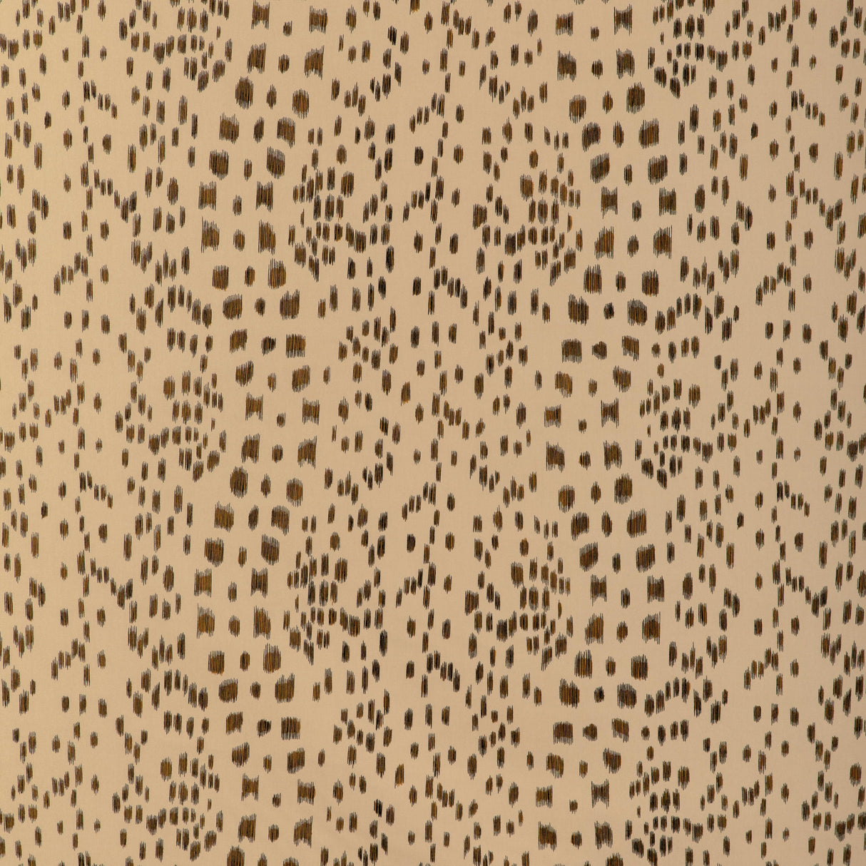 Brunschwig & Fils LES TOUCHES COTTON PRINT BROWN Fabric