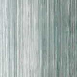 Schumacher Metallic Strie Turquoise Wallpaper