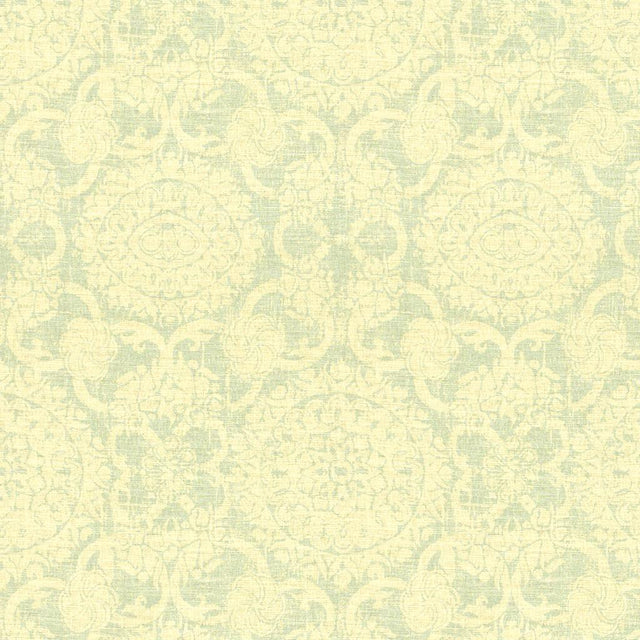 Brunschwig & Fils MARQUESAS LINEN PRINT SEA Fabric