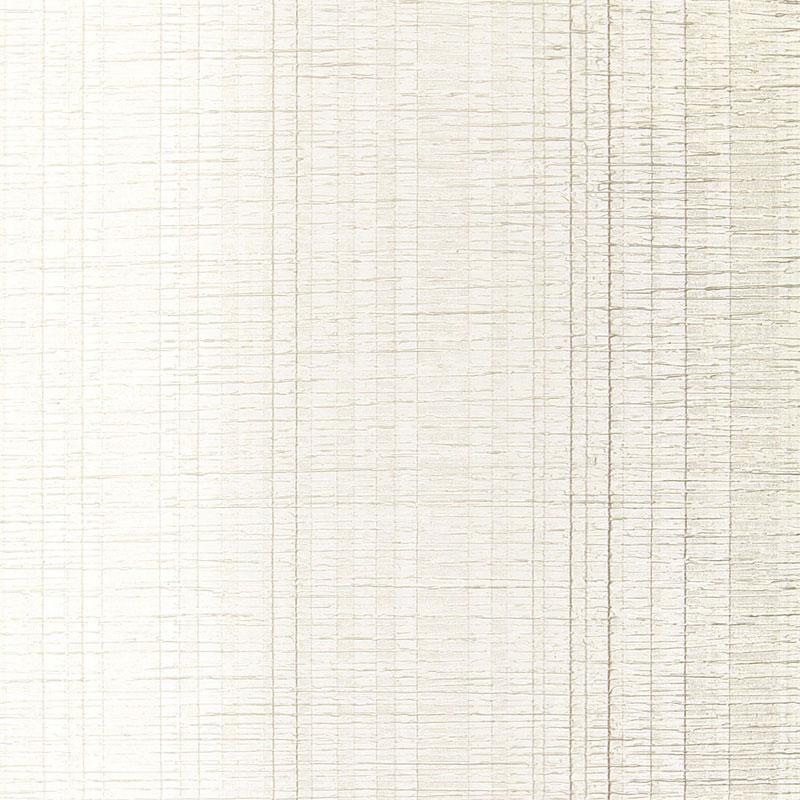 Schumacher Origami Stripe Pearl Wallpaper