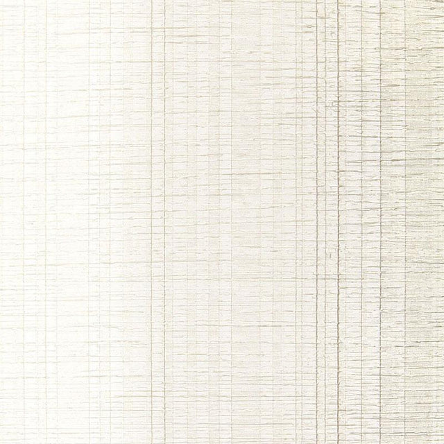 Schumacher Origami Stripe Pearl Wallpaper