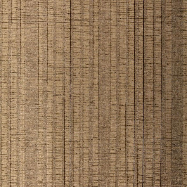 Schumacher Origami Stripe Sable Wallpaper