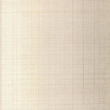 Schumacher Brushed Plaid Oyster Wallpaper