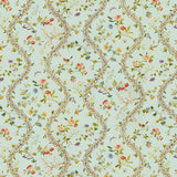 Brunschwig & Fils SILK ROAD COTTON PRINT OPAL Fabric