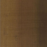 Schumacher Brushed Plaid Burnished Bronze Wallpaper
