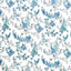 Brunschwig & Fils EDITH S REVERIE COTTON PRINT CAMAIEU BLUE Fabric